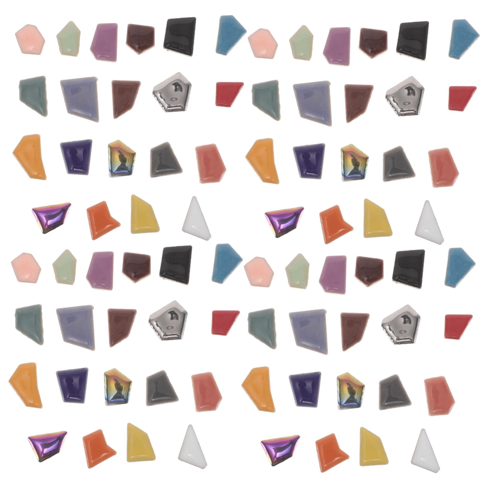 Cerámica Irregulares para Manualidades para Mosaicos Creativos y Decoración DIY Artesanal