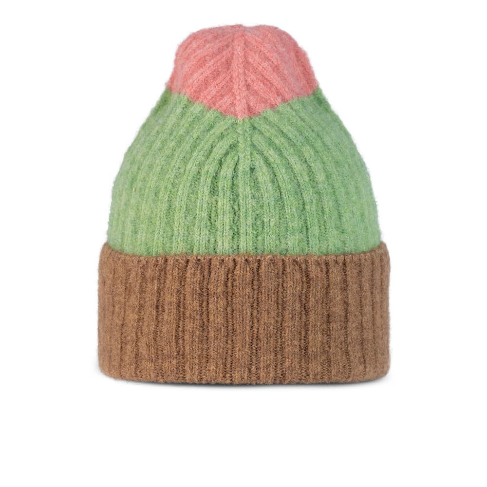 Buff Knitted Nilah Beanie Hat Jade