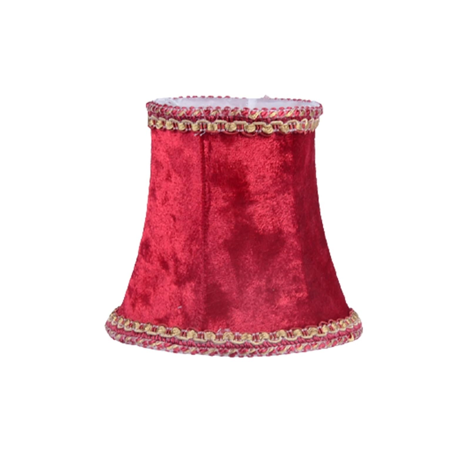 Bghyjkol Color 03 Lamp Shade Lamp Shade Cloth Fabric Lampshade Covers Accessory Home Decoration Fit For Wall Candle Chandelier(Color 03)