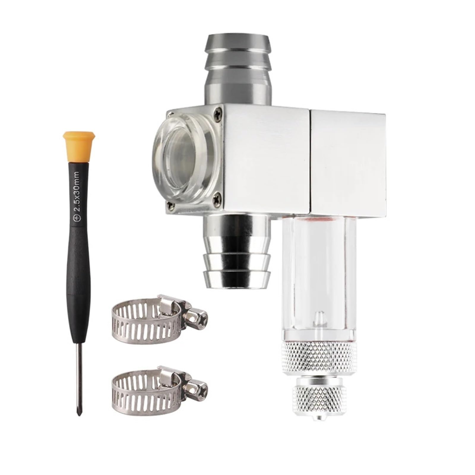 HEXEH Acquario CO2 Atomizzatore Esterno con Contabolle Fai da Te Diffusore di CO2 Reattore Serbatoio di Pesce Diffusore Esterno Piante Acquatiche (Color : 16mm)
