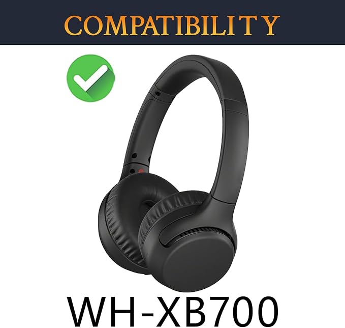 Almohadillas de Repuesto SOULWIT para Audífonos Sony WHXB700 miniatura 2