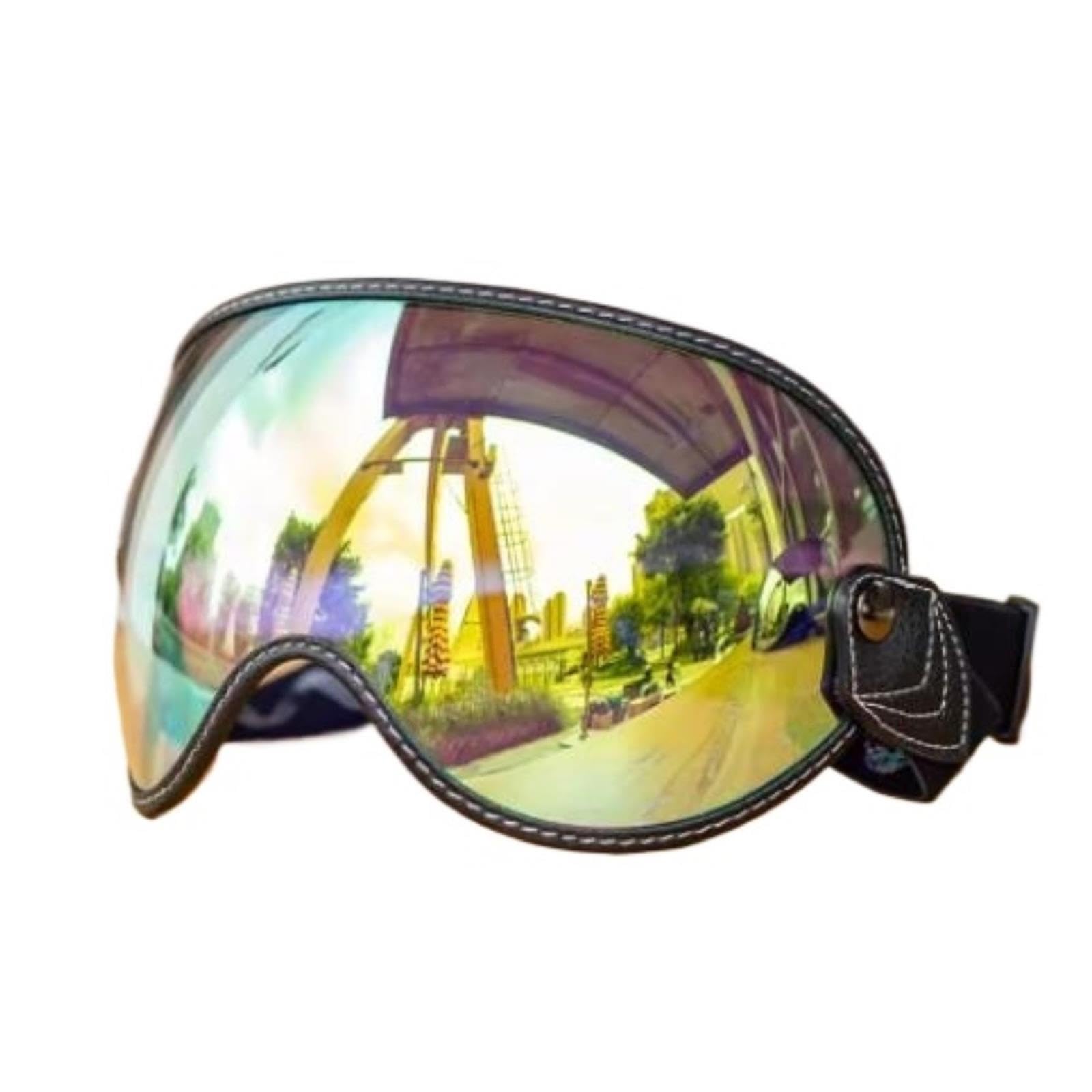 Occhiali da casco Occhiali da moto vintage Caschi mezzo viso