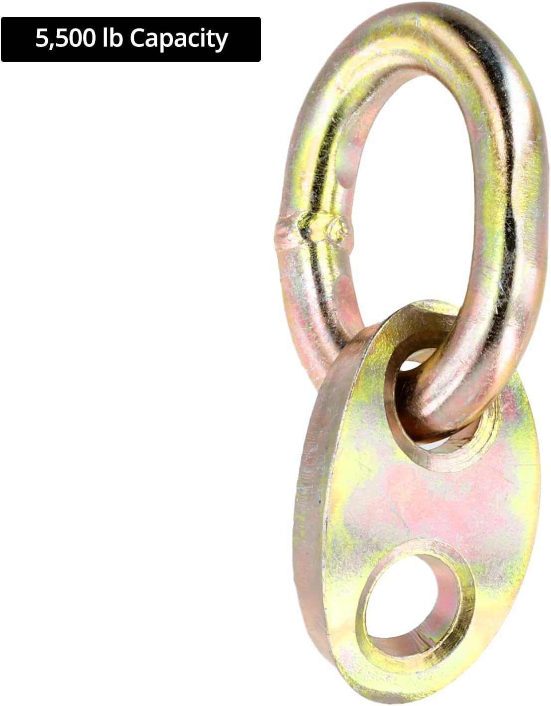 QWORK 7100 Engine Lifting Brackets, 4 Pack Engine Hoist Leveler, 5,500 lb Capacity for Engine Load Levelers & Lifting Slings