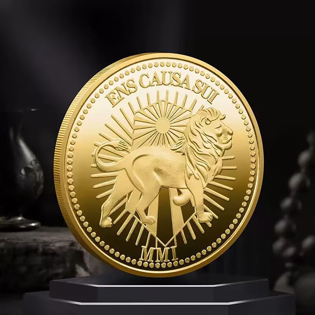 John Wick Continental - Pezzo da collezione in metallo in scatola protettiva in plastica