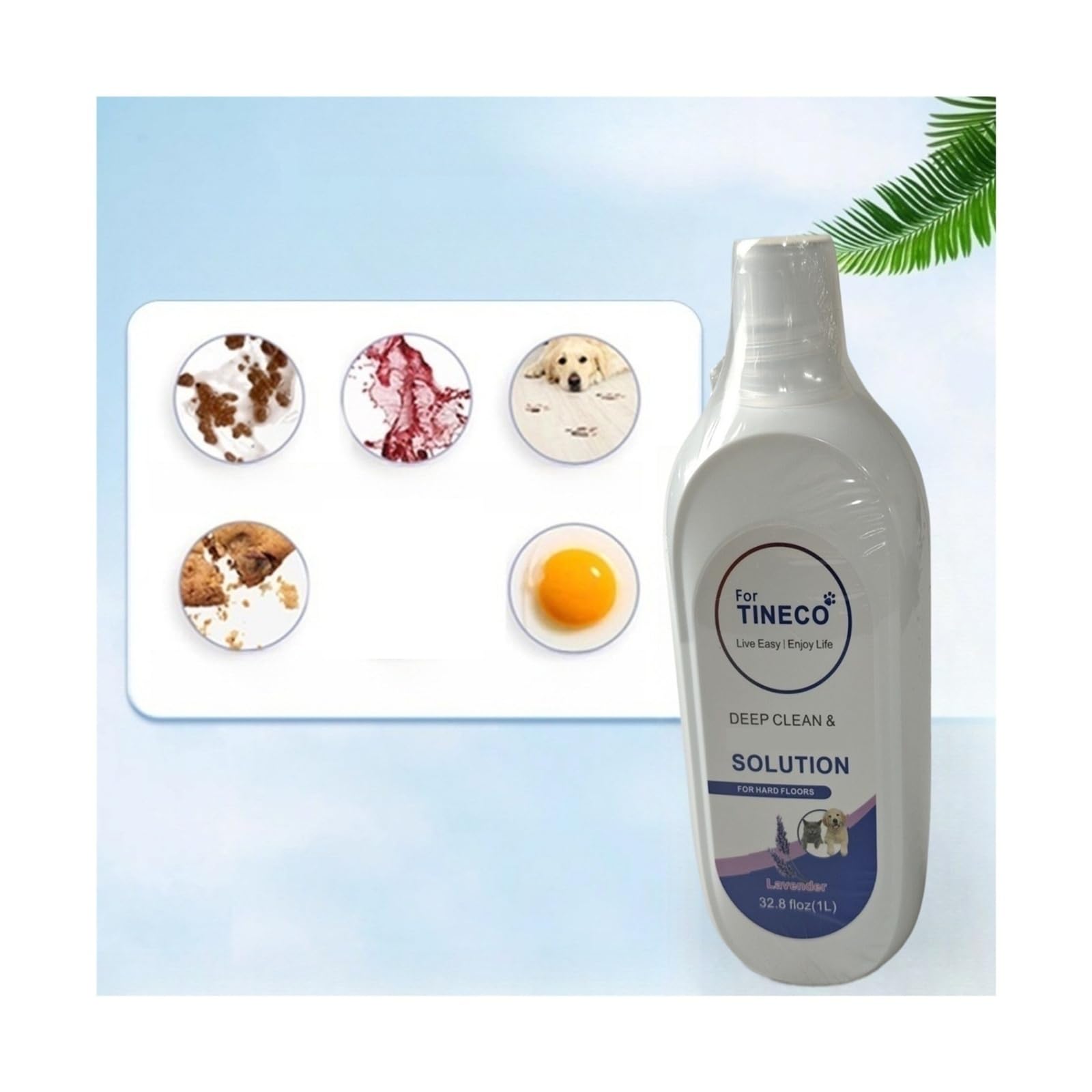 Reinigungslösung Für Bodenwäscher. Kompatibel Für Tineco GO PET 。Reinigungslösungen Für Mehrere Oberflächen, 1L (33.8fl Oz)(3pack)