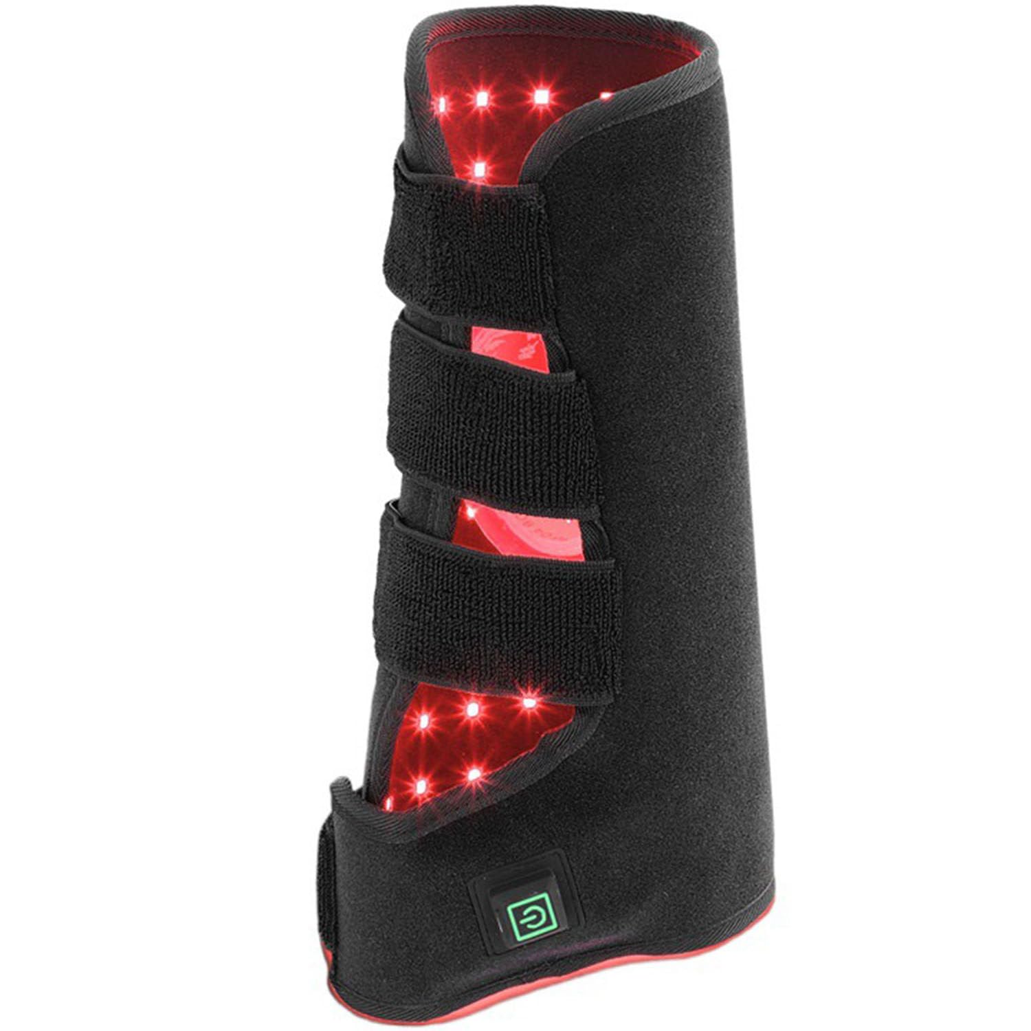Cinturón de terapia de luz roja para patas de caballo, dispositivo de terapia de luz roja LED para el dolor de patas de caballo, envoltura de terapia de infrarrojo cercano para caballos,Right