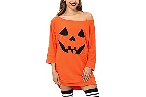Women's Halloween Jack O' Lantern Sweatshirt