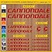 Stickers vélo Cannondale - KIT 3- Kit Stickers 14 pièces – Choisir immédiatement Colore- Bike Cycle pegatina Cod.0916 (031 Rosso)