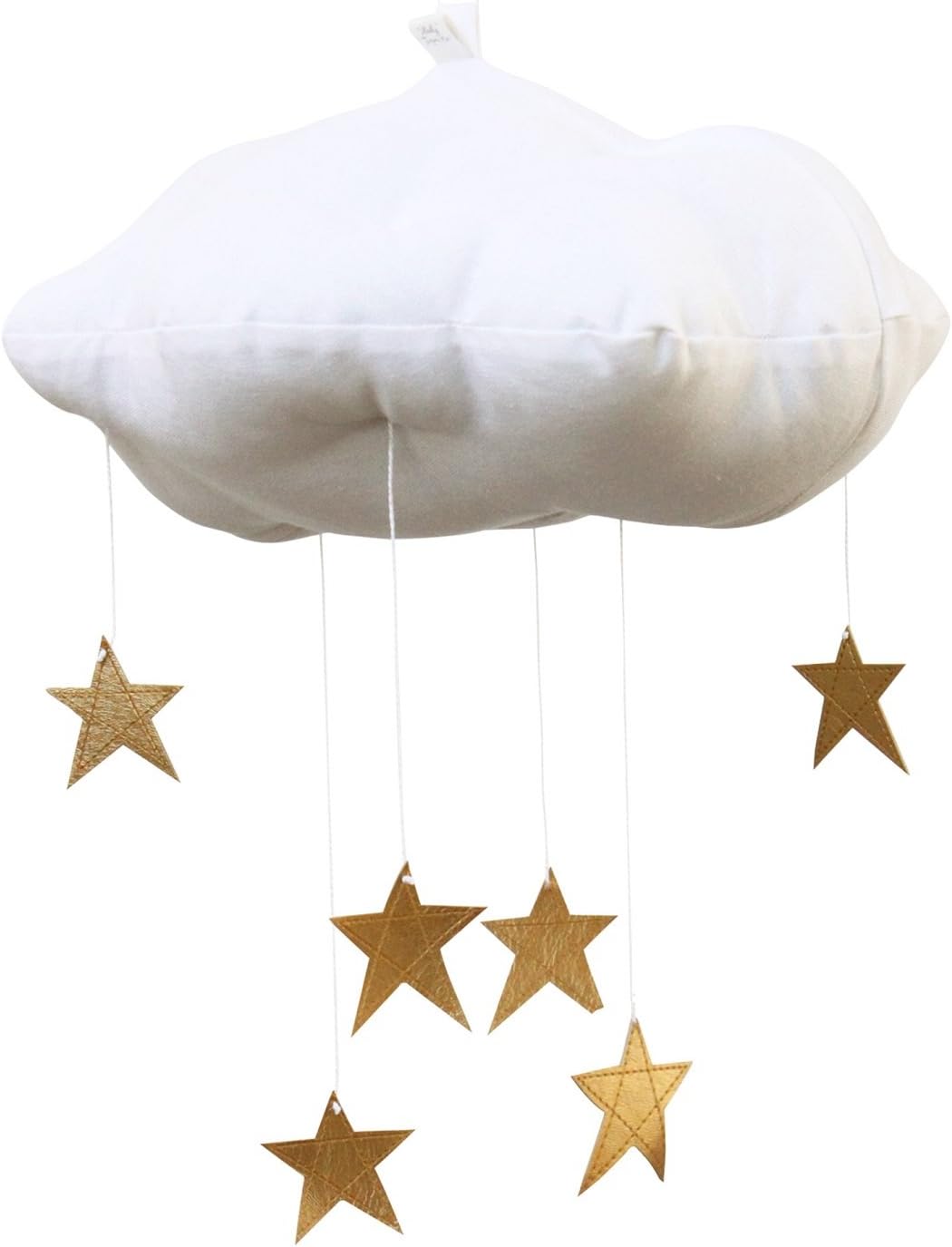 Baby Jives Baby Mobile Crib Mobile - Star Cloud Mobile in Gold