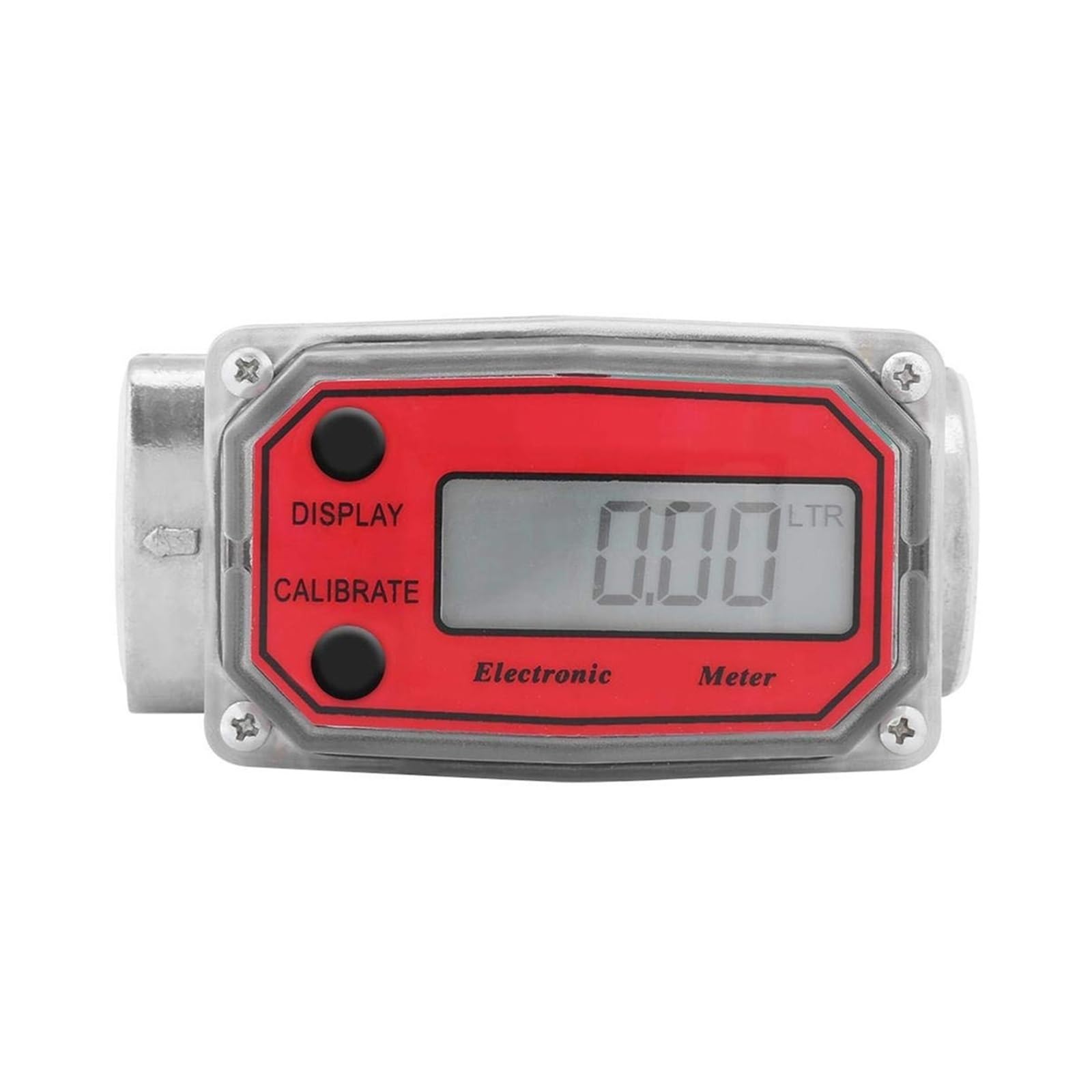 FQJYXWEWL Digital Flow Meter Flowmeter Gauge Electronic Indicator Sensor Counter(LLW-25)