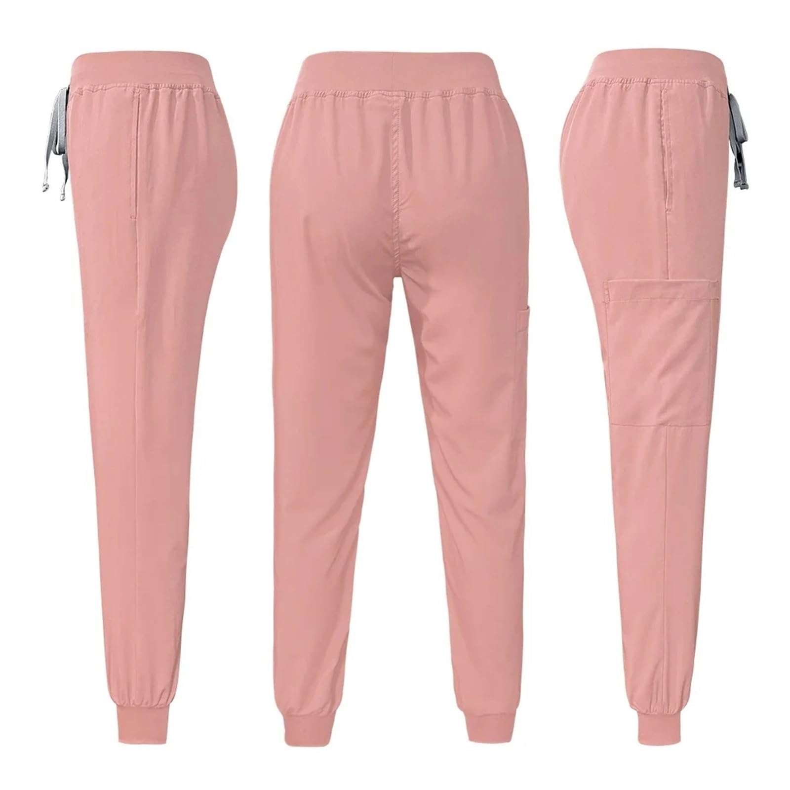 Uniforme Sanitario Mujer Uniformes quirúrgicos for Mujer, Conjuntos de enfermería, Top + pantalón, Uniformes médicos, Trajes salón Belleza clínico y Hospital(Blue,S)
