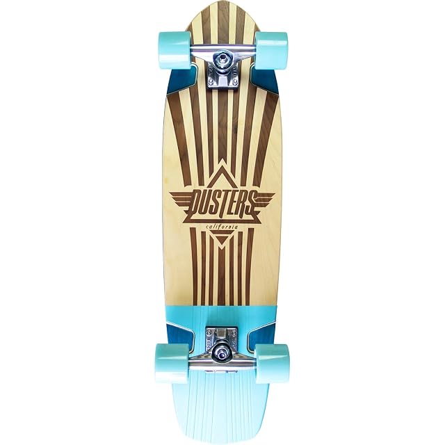 Keen Retro Frame Teal Cruiser Complete Skateboard - 8 25 x 31