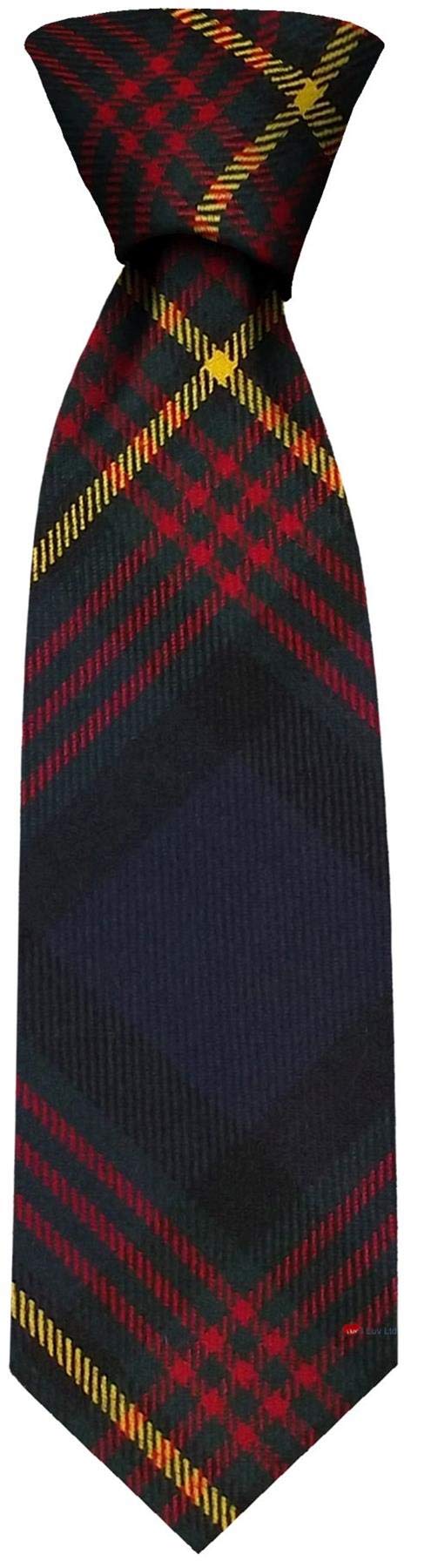 I LUV LTD Gents Neck Tie Muir Modern Tartan Lightweight Scottish Clan Tie