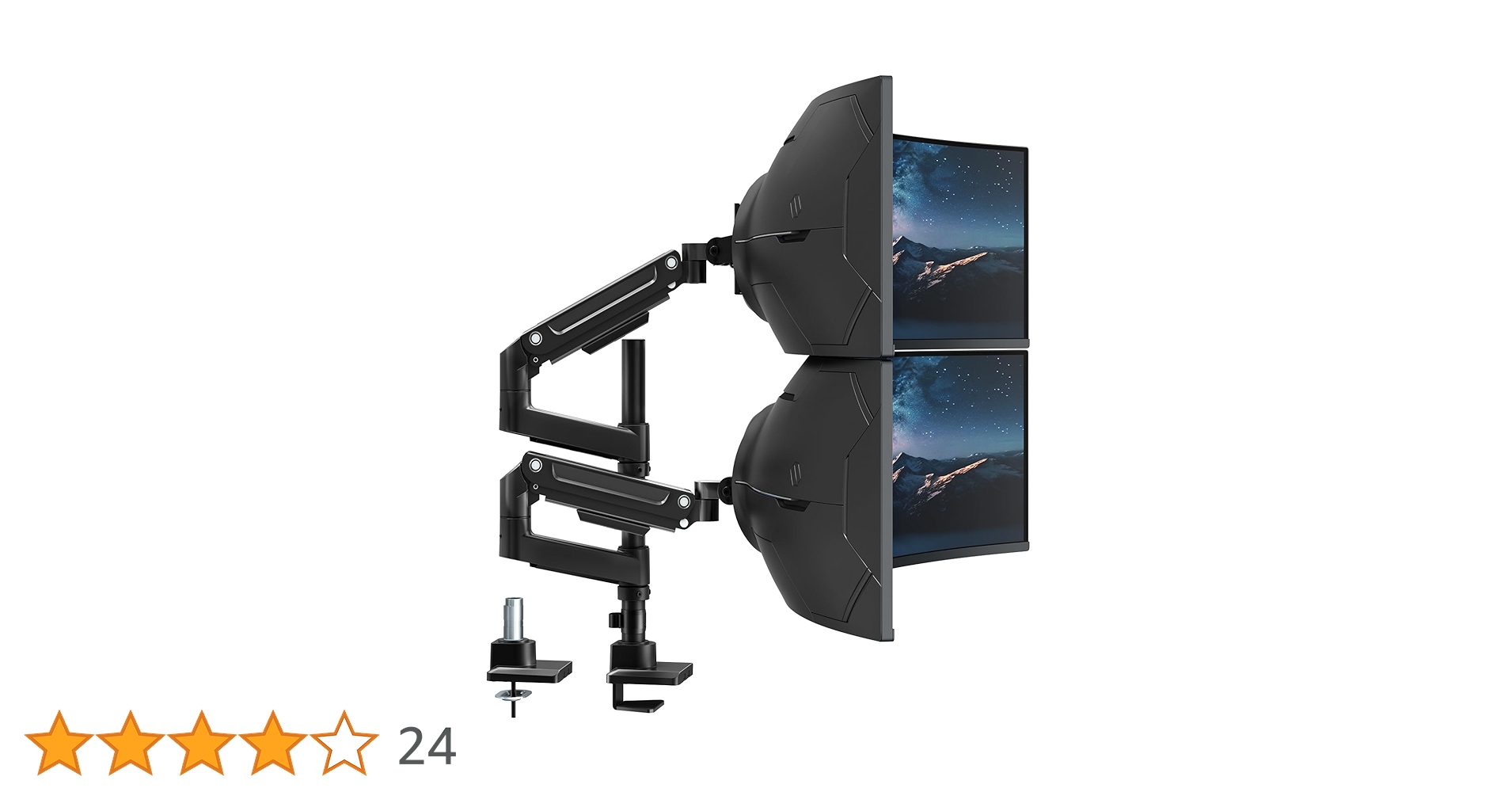 WORLDLIFT モニターアーム デュアル 17～49インチ対応 上下2画面 Amazon.co.jp: WORLDLIFT モニターアーム デュアル 上下2画面