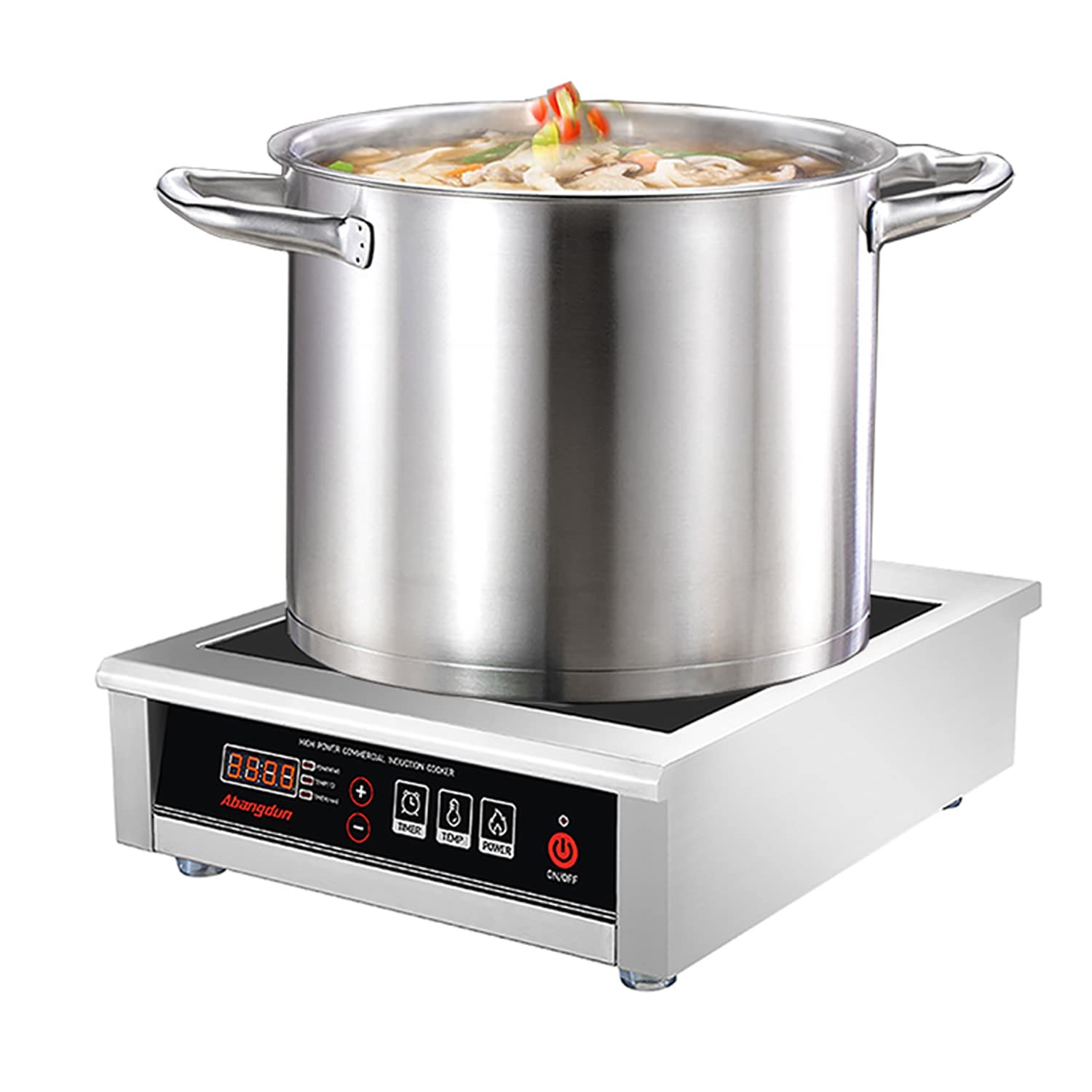 3500W/ 220V-240V Commercial Induction Cooker Induction Cooktop Portable Stove Electric Countertop Bu