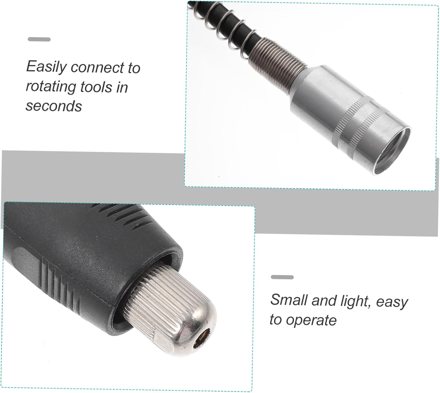Vaguelly 1set Engraving Flexible Shaft Extension Tube for Rotary Tools Material Smooth Comfortable Grip Increases Work Efficiency for Engraving and Craft Projects