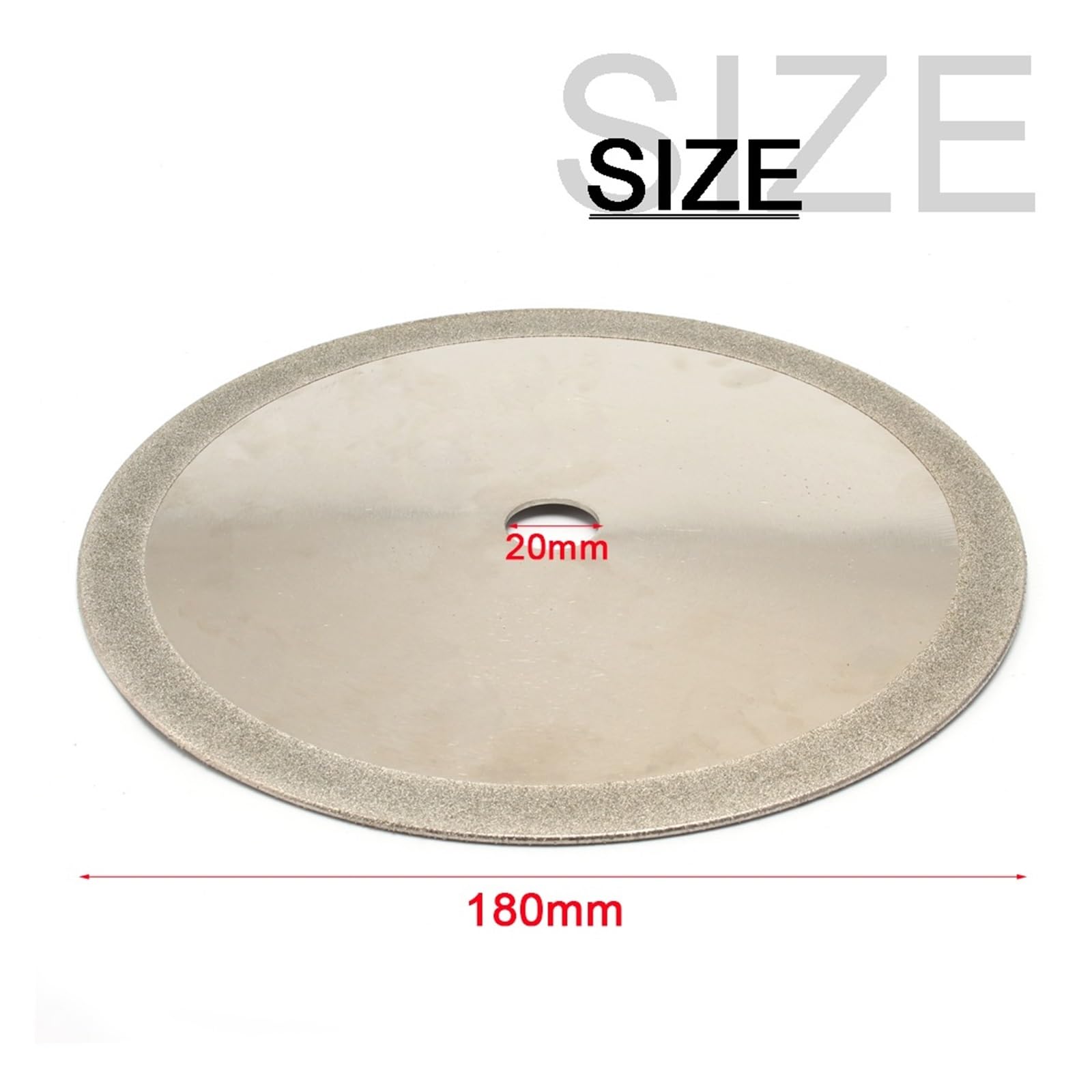 Tarcze tnące 125/150/180mm Tarcza diamentowa do cięcia szkła(180mmx20mm)