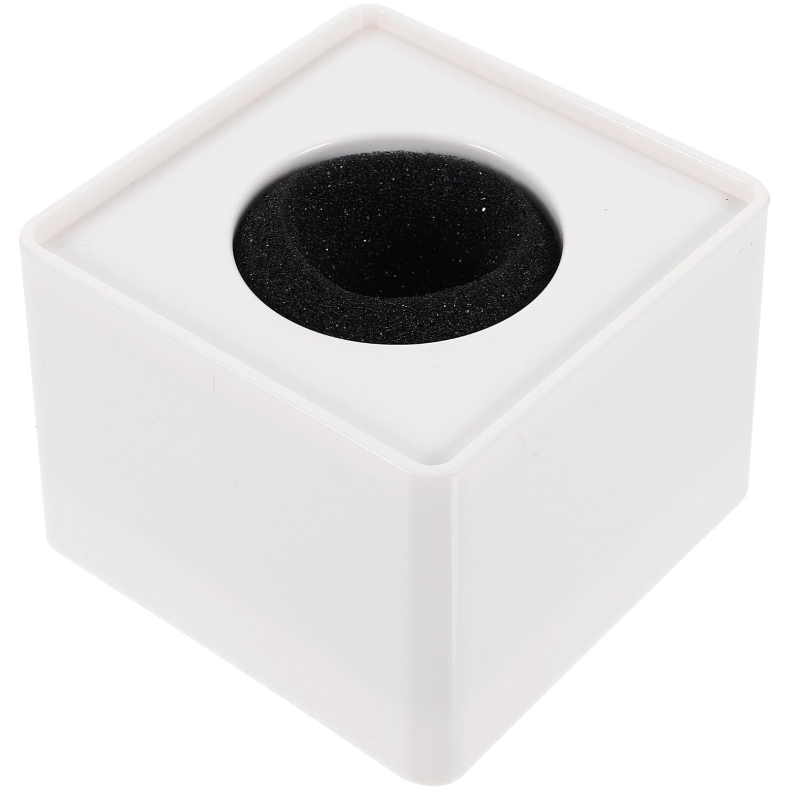 Sponsored Ad – IMIKEYA Square Microphone flag news Reporter Interview Mic prop Portable White Microphone Station Logo for KTV Host Meeting