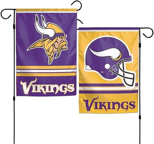Wincraft NFL Minnesota Vikings WCR08373013 - Bandera de jardín, 11 x 15 pulgadas
