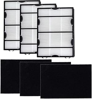 HAPF600 Filter for Holmes Air Purifier Filter B replace HAP726-U HAP1625 HAPF600D-U2 fits GE 106633 106643 106653 Models, Replacement Holmes HEPA Air Filter by TOPEMAI