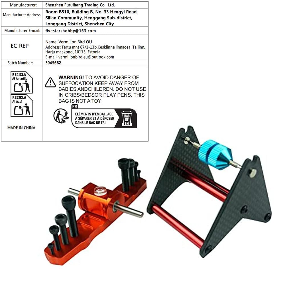 CNC Aluminum Magnetic Prop Propeller Balancer Für Gas Elektro RC Boot
