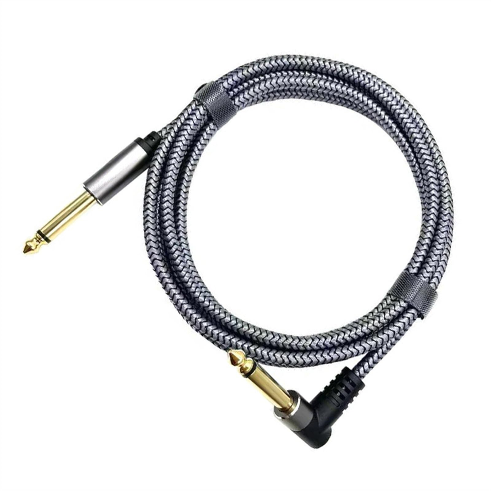 Cable de interconexión de audio Cable de guitarra chapado en oro 6,5 mm a, ​​mm 0, a m(B,300cm)