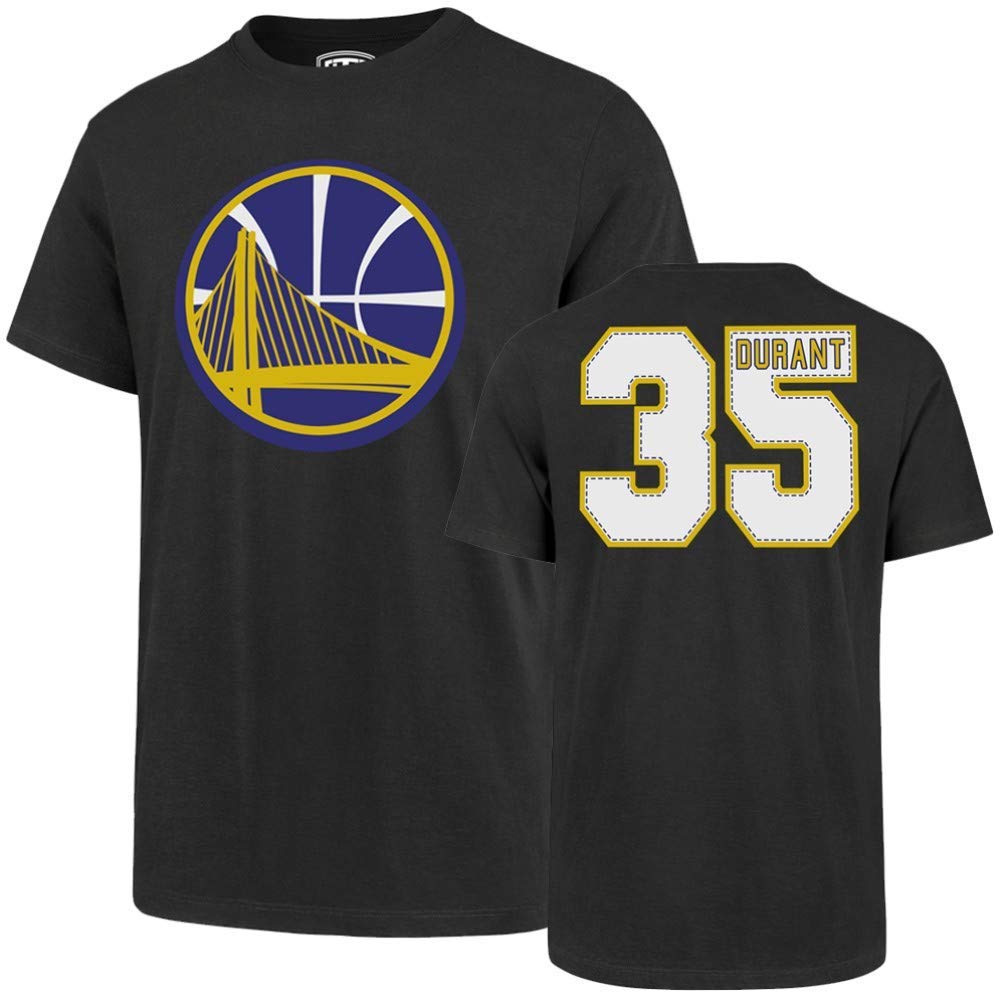 OTS Men's Player OTS Rival Tee NBA Golden State Warriors Player OTS Rival Tee, Clay Thompson - Charcoal, Small (pack of 1)