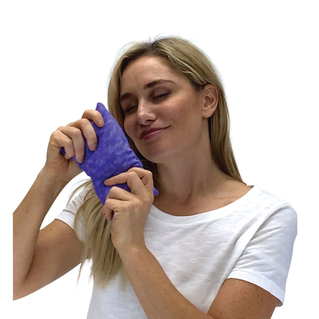 Nature Creation Sinus Relief Mint Pad - Aromatic Sinus Relief Pack with Natural Aromatherapy Peppermint for Freshening, Cold, Sinus, Sinus Relif and Headache - Purple Marble 1 Pack