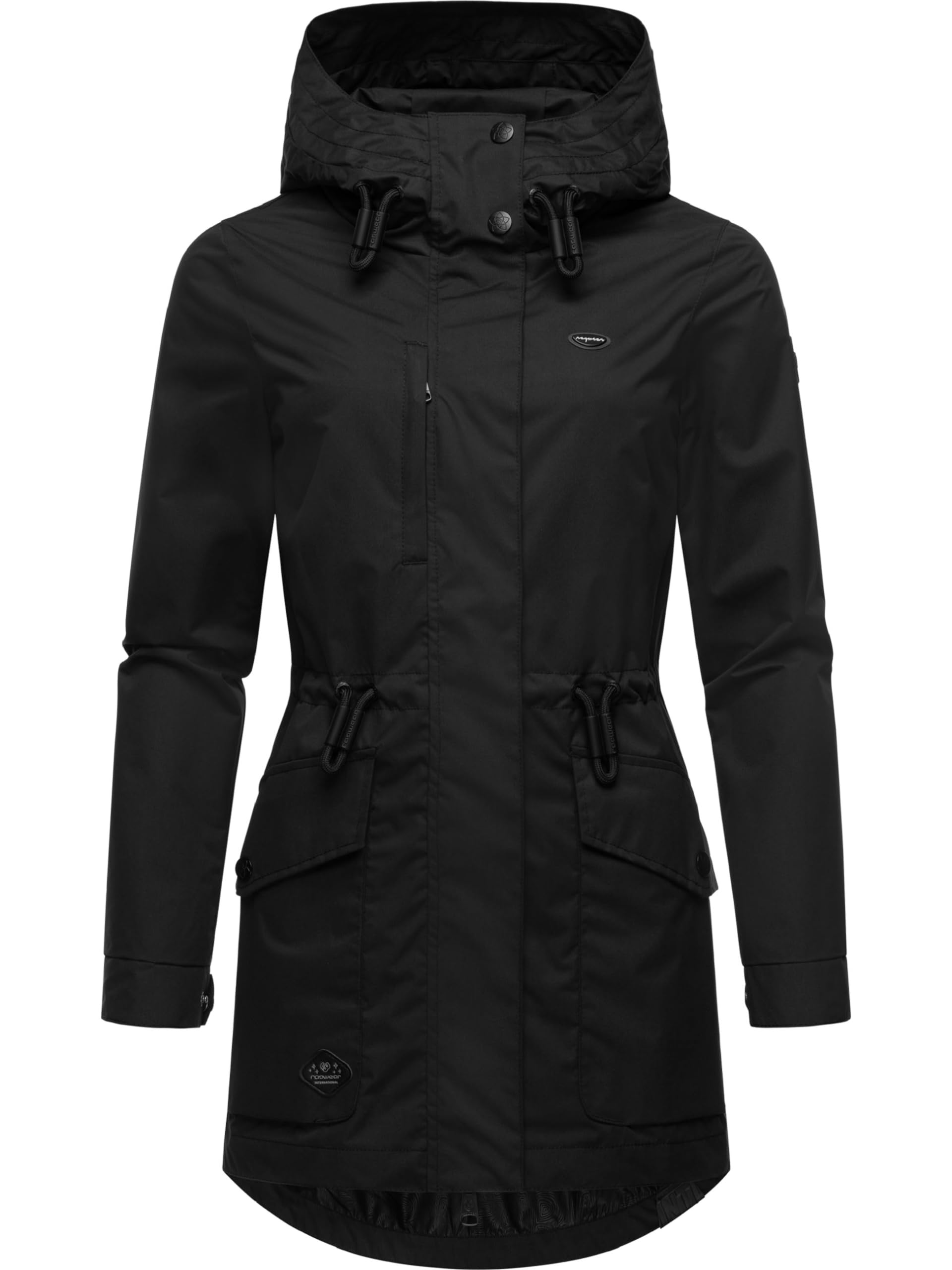 Ragwear Parka Alysa - Damen Parka, Schwarz, XXL (44)