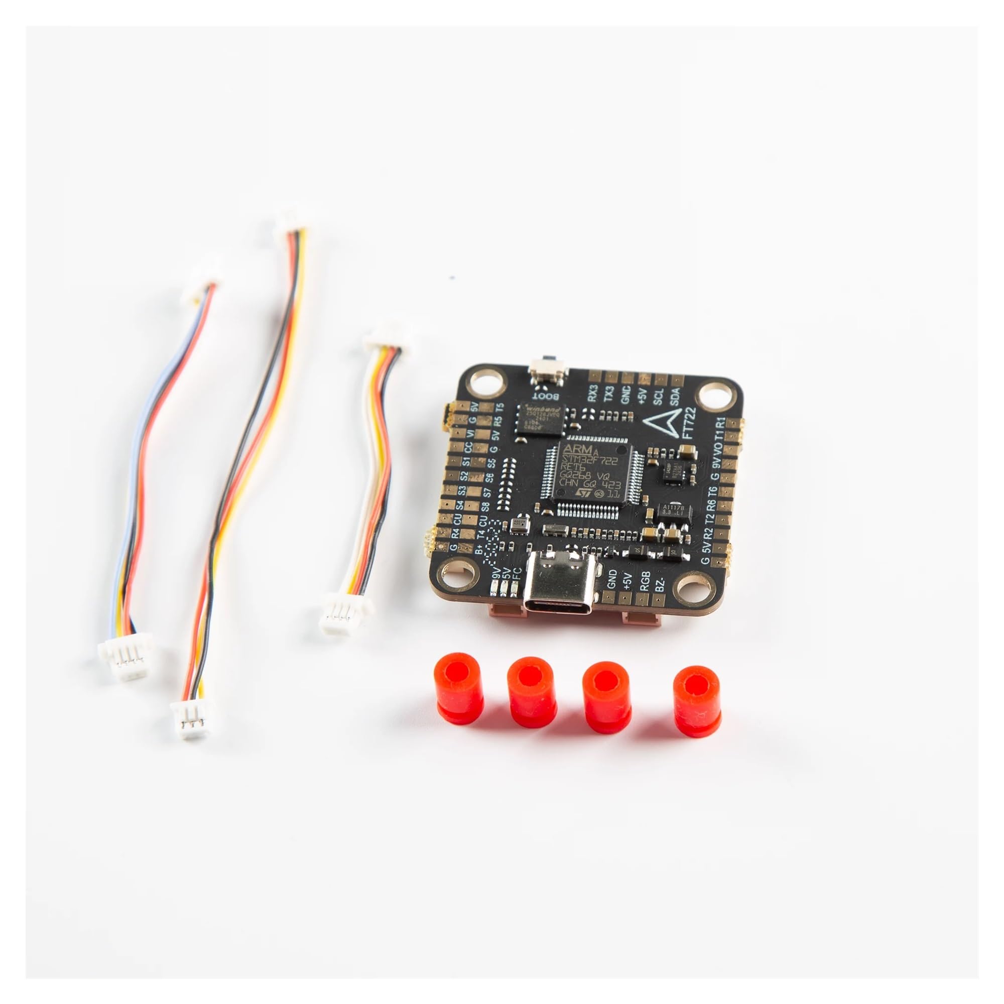 1 pz F722 V2 Stack F7 Flight Controller adatto for fai da te RC FPV Freestyle Racing Drone Quadcopter 3 6S Lipo 50A 60A 65A 4 in 1 BLheli S ESC(F722 50A Stack)