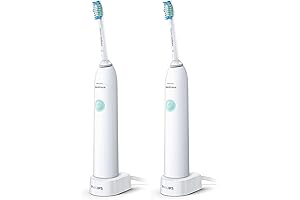 Philips Sonicare DailyClean 2-Pack Electric Toothbrush with Travel Case