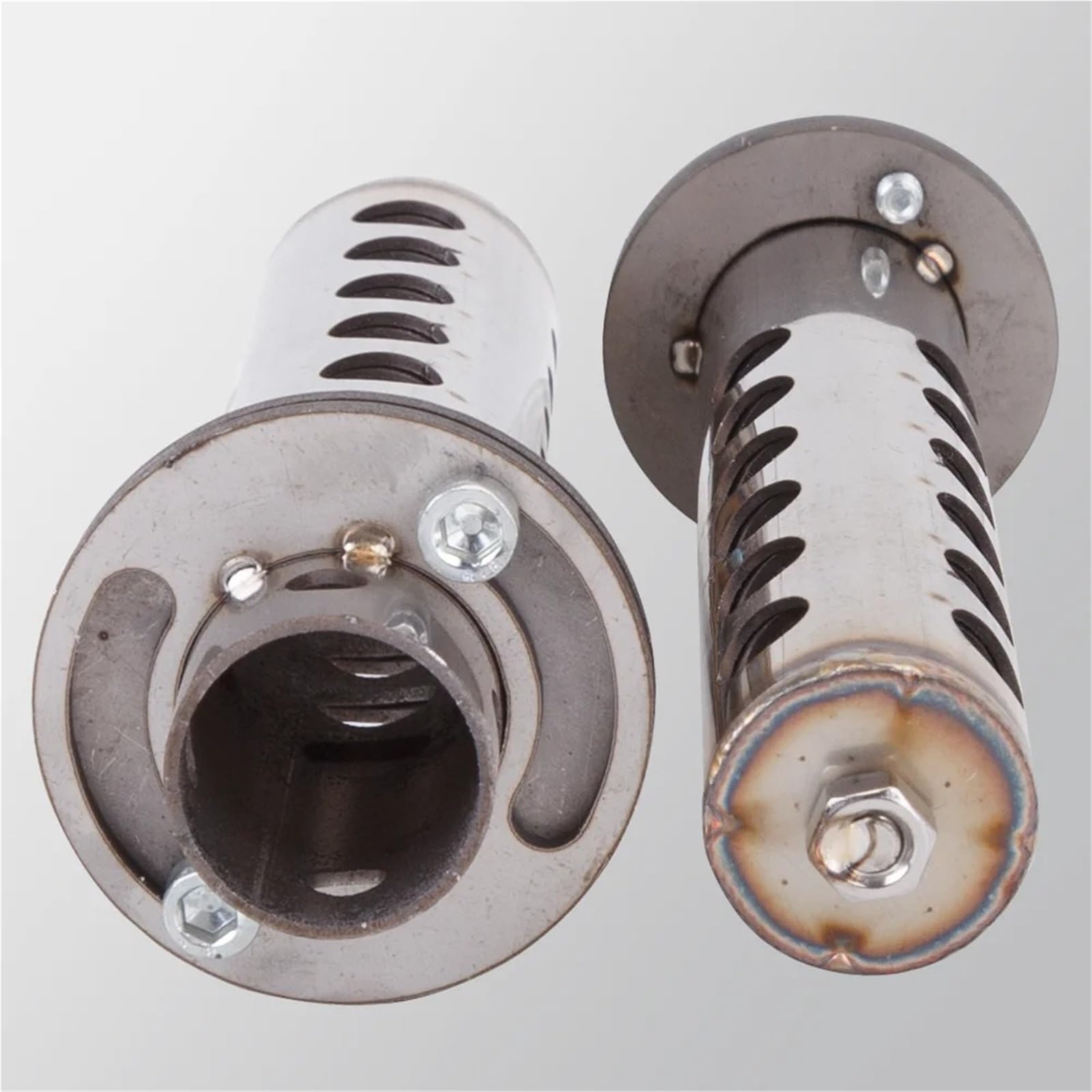 końcówka wydechu Rura wydechowa motocykla Slip-On Catalyst Escape Refit tłumik 48/51mm typ wtykowy układ wydechowy samochodowy(Type D 51MM)