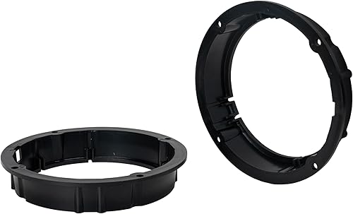 Scosche SAVW6 - Adaptadores de altavoz de 5.25 a 6.5 pulgadas compatibles con vehículos Audi y VW 1998-2018 seleccionados  5 14 pulgadas a 6 12