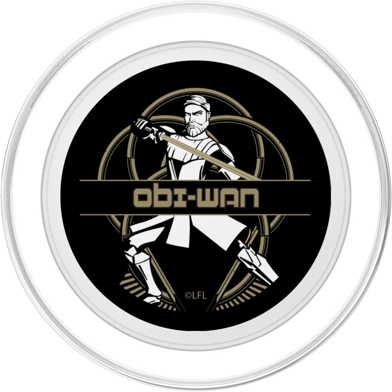 Star Wars The Clone Wars Obi-Wan Jedi Master PopSockets MagSafe PopGrip for iPhone