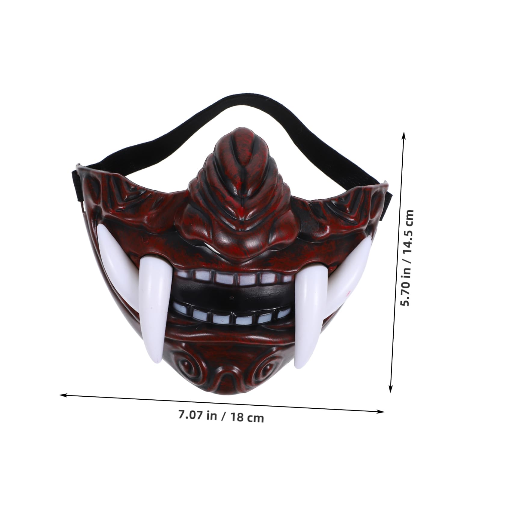 ibasenice maschera del mostro cosplay maschera bende per giochi di società creativa per feste per spettacoli teatrali puntello di costume cosplay