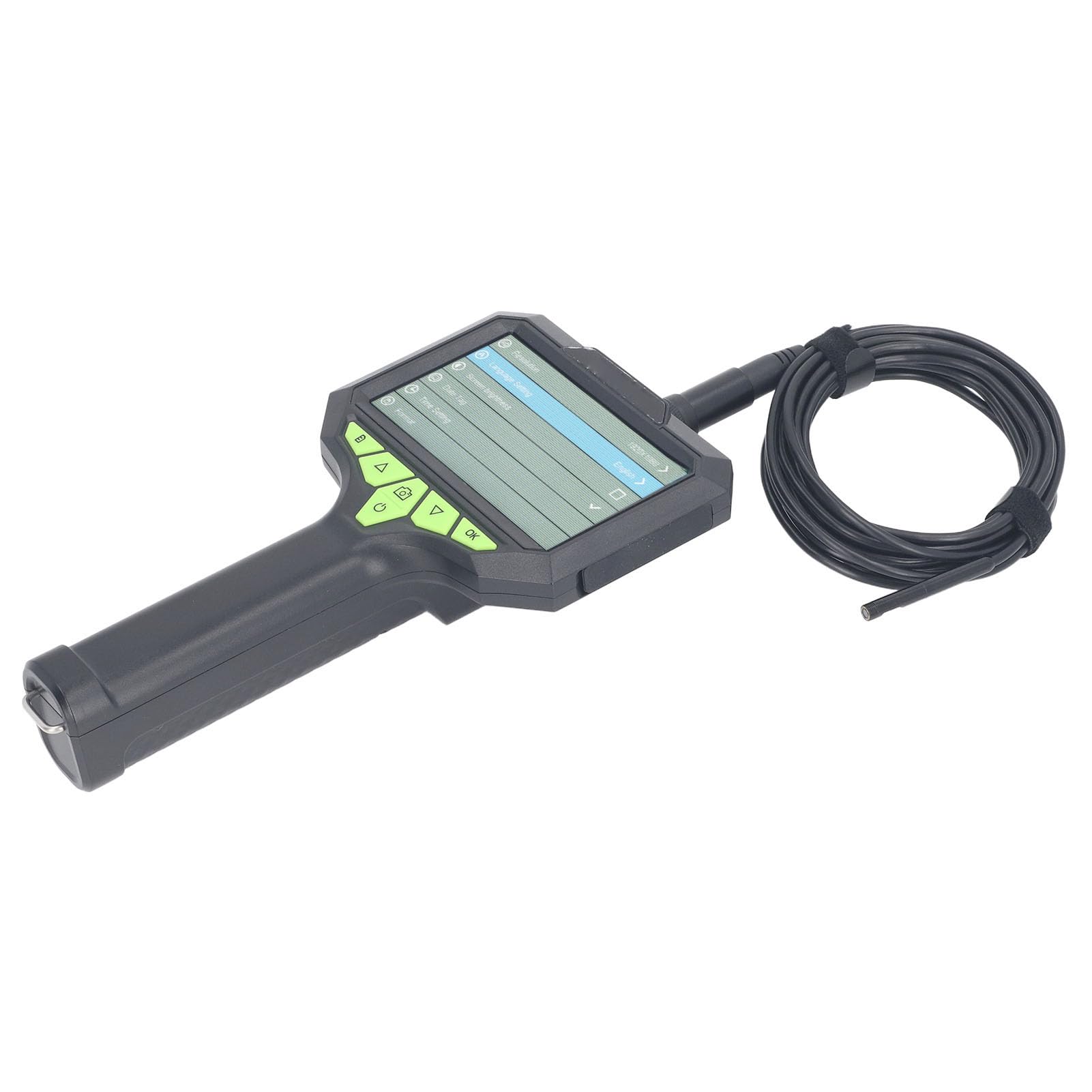 Generic Cámara Endoscópica Industrial 1080P con Lente Impermeable y Pantalla de 4,3" para Mantenimiento del Hogar y Rescate Al Aire Libre (10m)