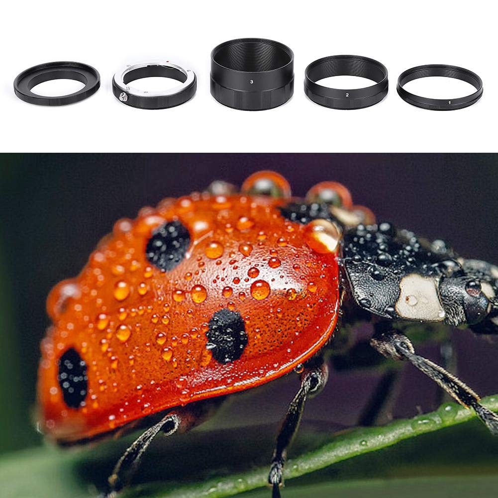 Macro Extension Full Set Tubes Makro Erweiterungsadapterrohr Nahaufnahme Linsenring für Sony E Mount Kamera für Extreme Nahaufnahmen