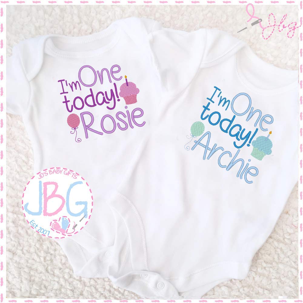 Personalised baby clothes 1st birthday Clearance