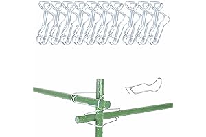 40Pcs Plant Connecting Buckles for Seamless Bamboo Trellising