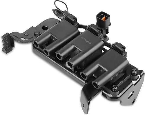 NPAUTO Paquete de bobinas de encendido compatible con V6 2.7L 2.7 2.7 2001 2002 2003 2004 2005 2006 Hyundai Santa Fe 2003-2008 Hyundai Tiburon