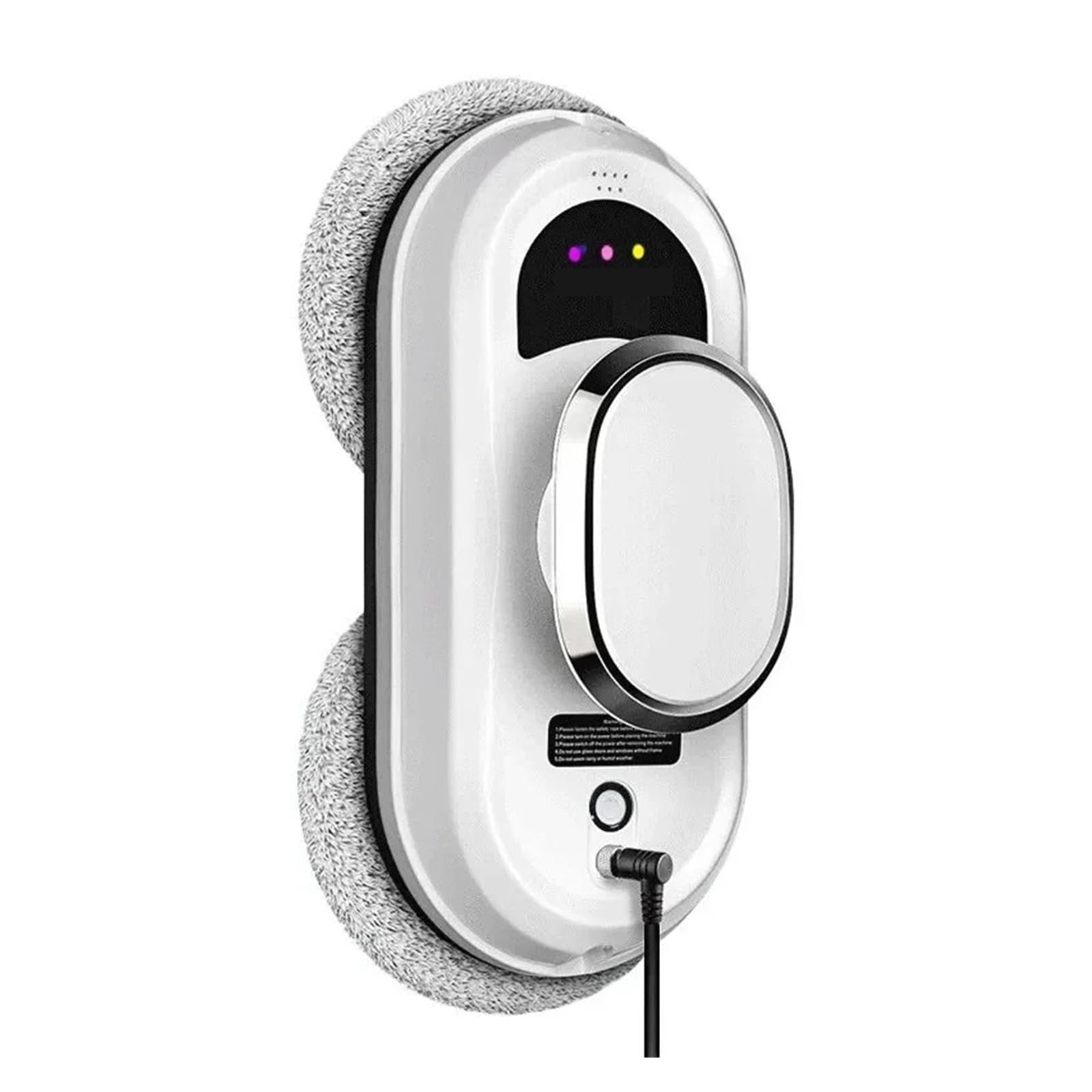 Hghadpltm One Color Intelligent Window Cleaning Robot With Remote Control Electric Glass Vacuum Cleaner For Home For Smooth Surfaces