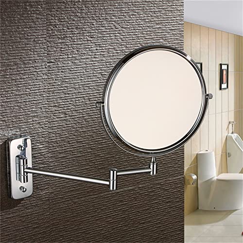 Espejo para maquillaje de pared redondo 8 pulgadas miniatura 7