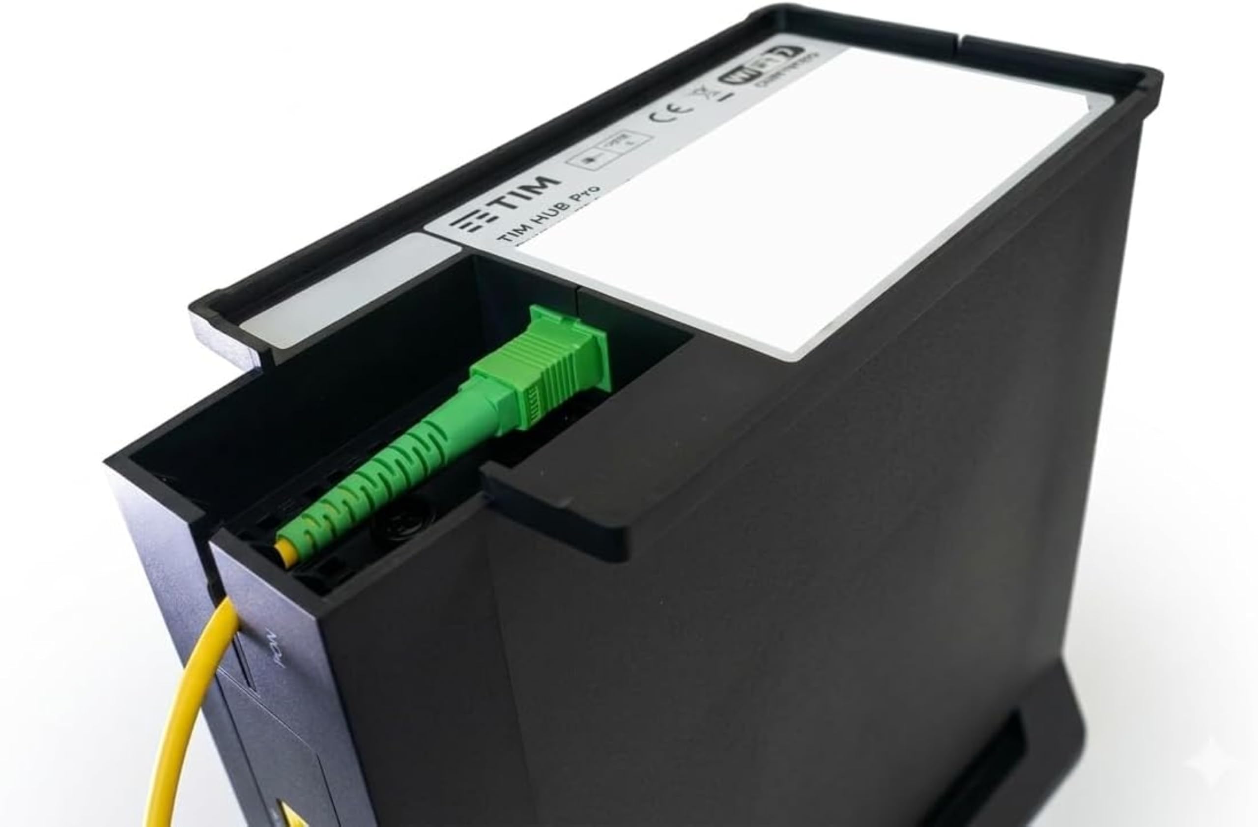 T I M HUB Pro Modem Router Wi-Fi 7 FTTH Fibra Ottica 2.5Gbps ZXHN F6745M | Solo Fibra FTTH, non FTTC, EasyMesh 2.4/5GHz, WAN 2.5G LAN 1G, 2 porte FXS telefono