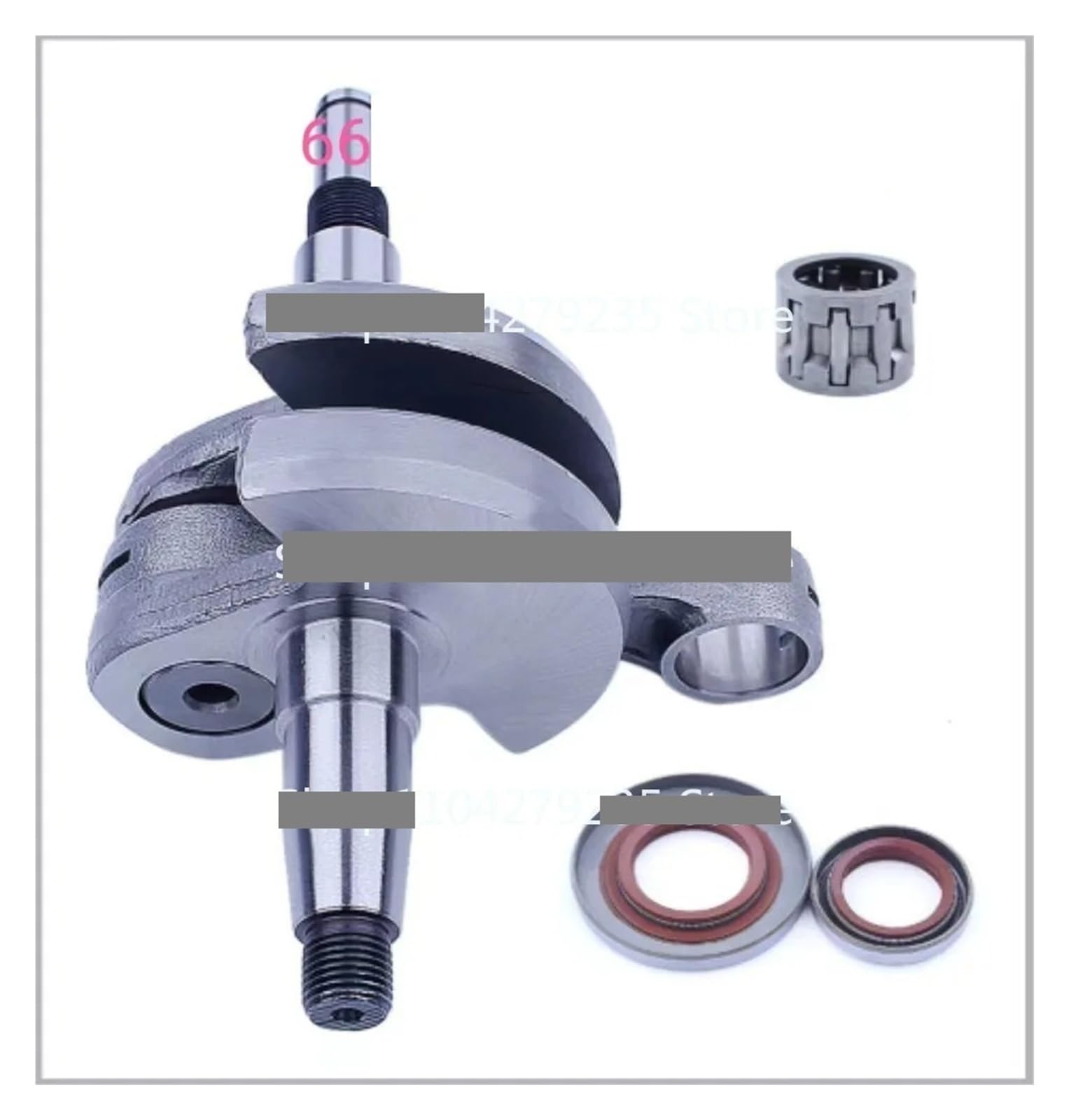 Compatible con biela S-t-i-h-l MS660, motosierra Stihl 066, sello de aceite del cigüeñal.
