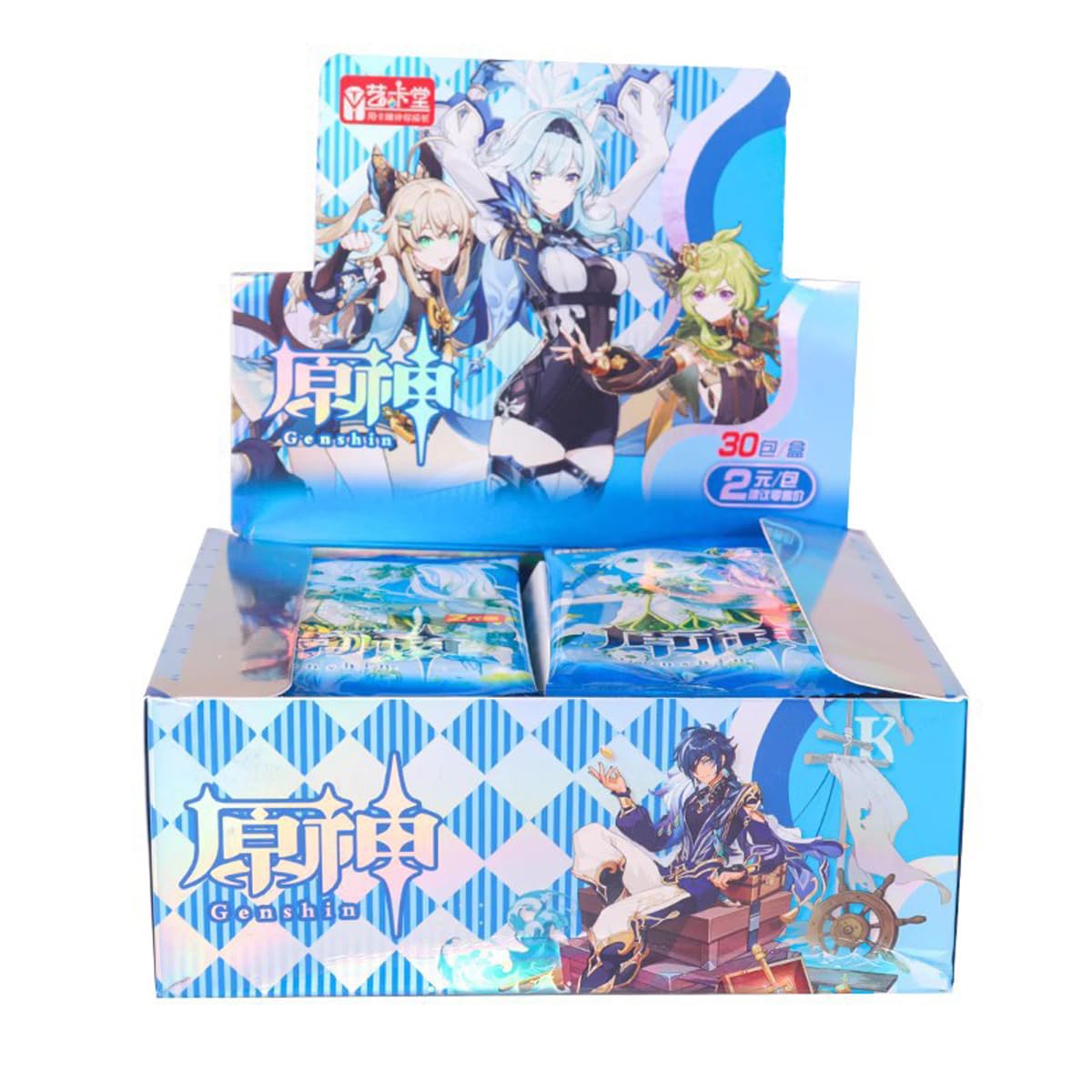 Amazon.co.jp: 原神カードゲームキャラクターグッズ 原神メタルカード 
