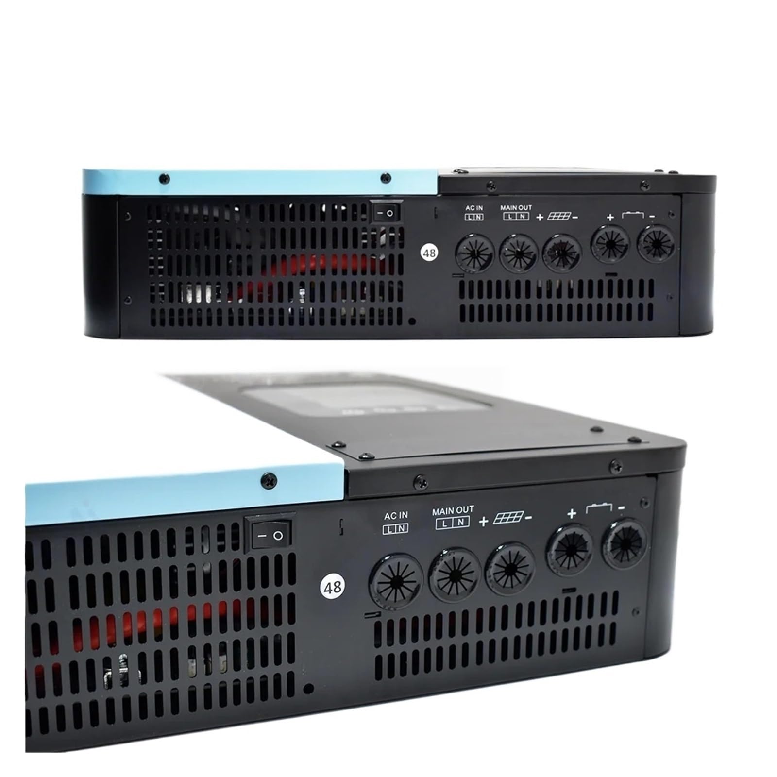 Inverter Ibrido con Regolatore di Carica, 3KW MPPT 30/60A 12V-72V