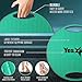 Yes4All Premium Wobble/Core Balance Board – 16.34 inch Round Balance Board for Standing Desk, Core Training, Home Gym Workout (Trendy Teal)