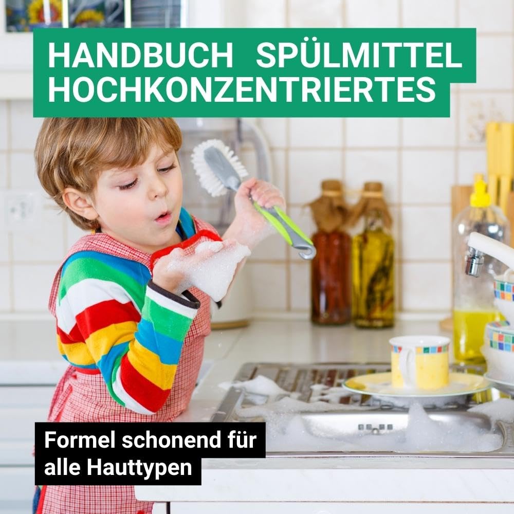 GPQ - Flüssiges Geschirrspülmittel 15 ml. | 250 Stk. | Amenities Handgeschirrreiniger | Fettlöser/Entfetter | Ohne Parabene | B&B, Landhaus, Camping, Appartement... | Made in EU