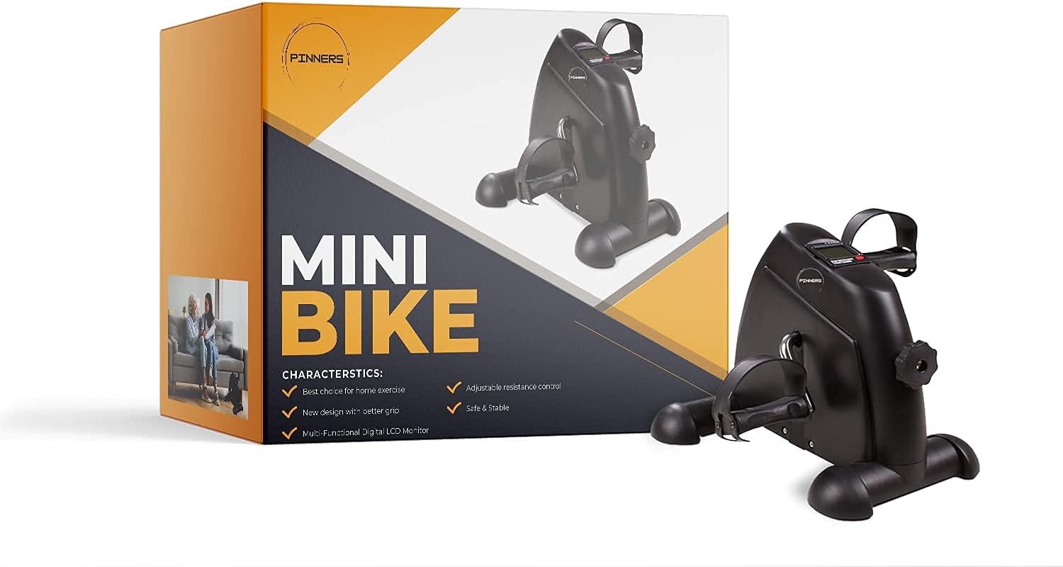 Pedales Estáticos Ejercicio, Mini Bicicleta Estática, Pedaleador Estático, Aparato de Ejercicio en Casa, Pedales Personas Mayores, Pedaleador para Ancianos, Pedalier
