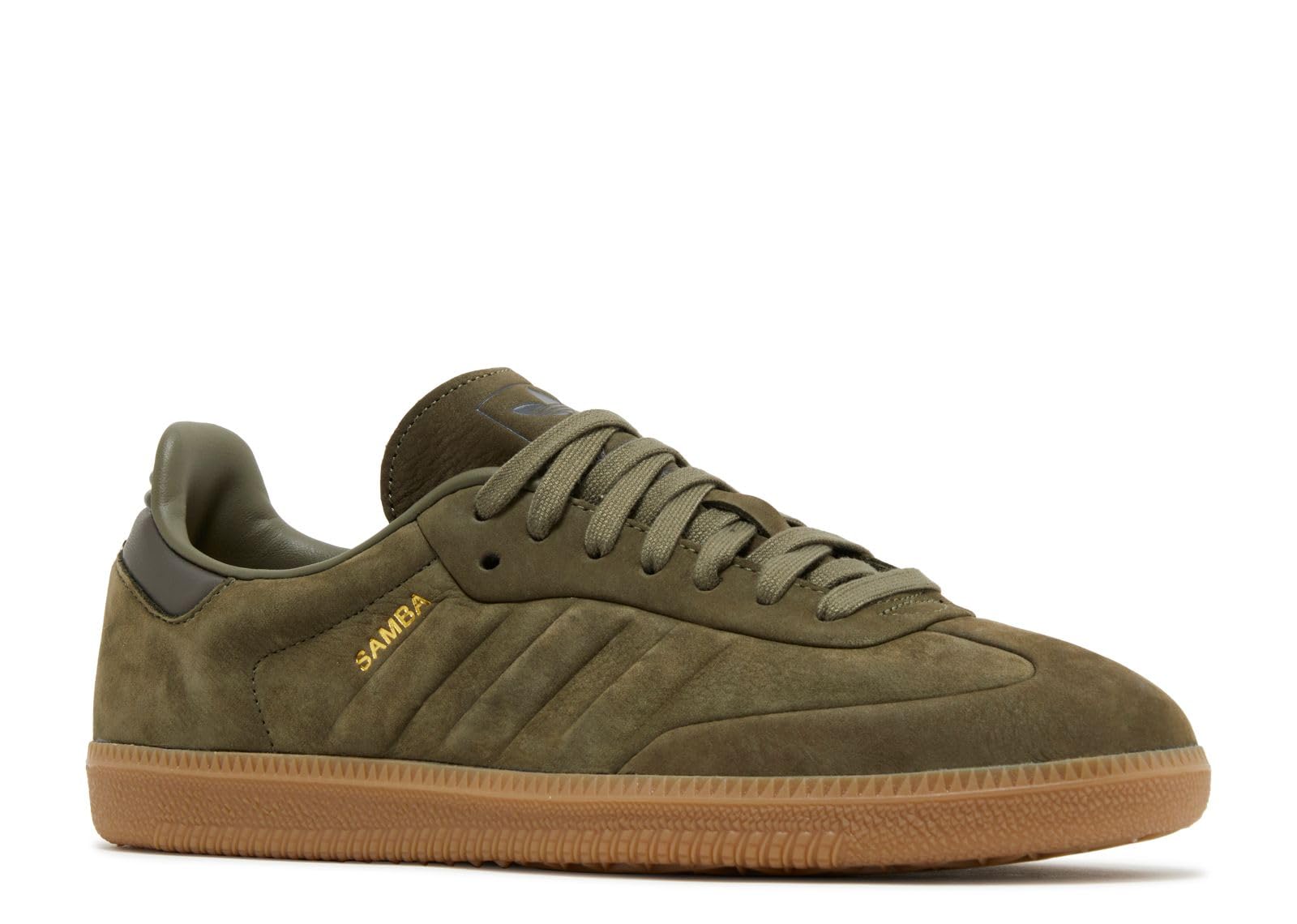 adidas Samba OG Mens Olive Strata Gum Size 4.5